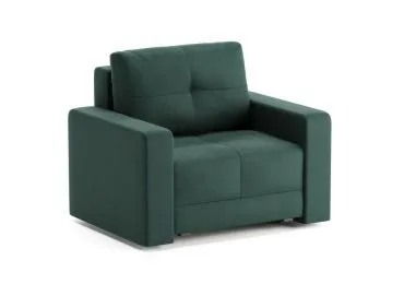 Кресло-кровать Баден Leonardo 11 тёмно-зелёный