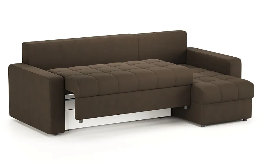 Диван угловой Тренто Leonardo 06 коричневый - 4 Диван угловой Тренто Leonardo 06 коричневый - 4