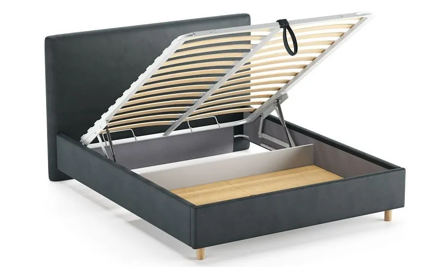 Карла Пьюр 160х200 Storm 018 графит - 5